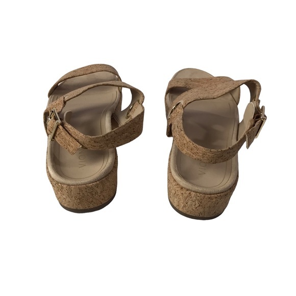 Vionic Louise Cork Platform Sandal Size 10 EUC - Picture 3 of 8